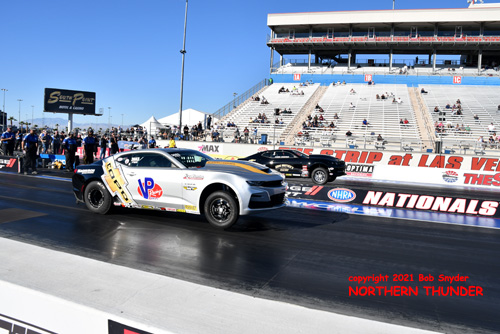 Dan Condon (near lane) vs 
Aaron Stanfield (far lane) - FSS